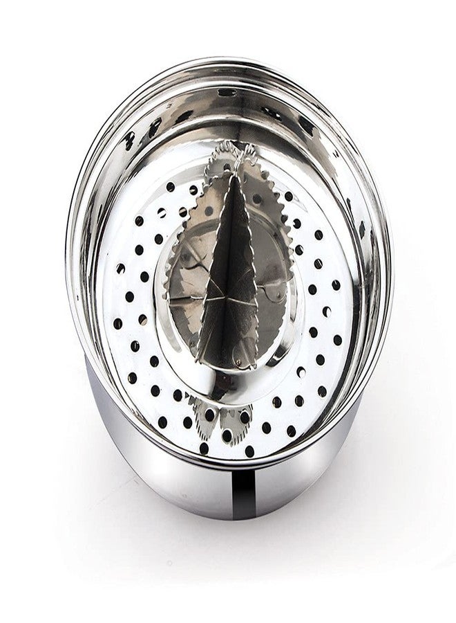 Expresso Stainless Steel Citrus/Lemon Squeezer,Juicer with Bowl_Round - Image 2